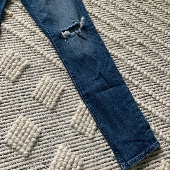 Abercrombie and Fitch distressed jeans stretch super skinny 29w 30l - Picture 3 of 11